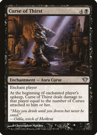 Curse of Thirst [Foil] #57