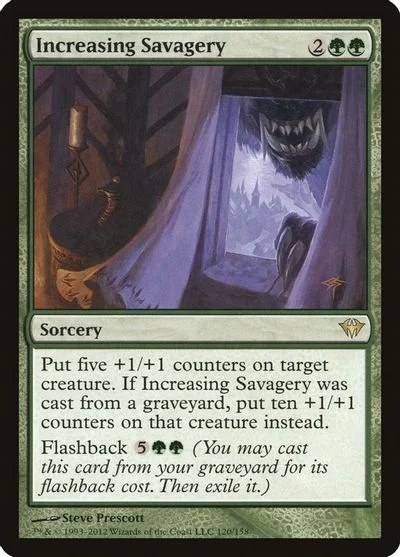 Increasing Savagery [Foil] #120
