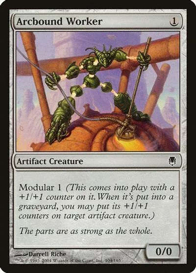 Arcbound Worker [Foil] #104