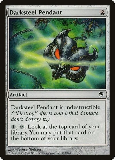 Darksteel Pendant [Foil] #113