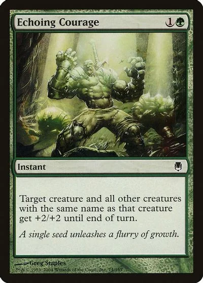 Echoing Courage [Foil] #74