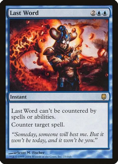Last Word [Foil] #23