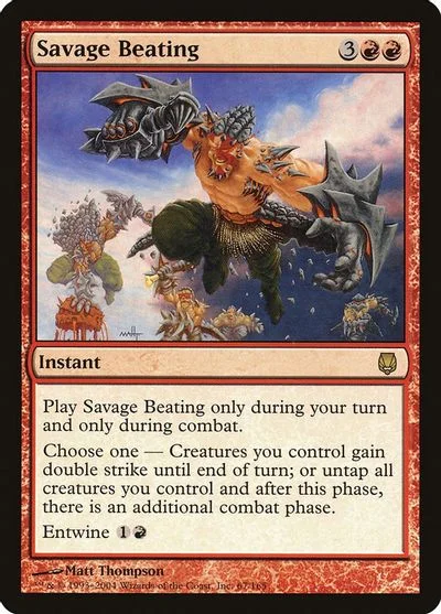 Savage Beating [Foil] #67