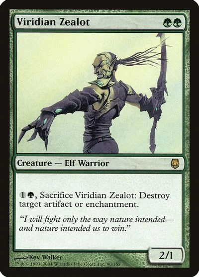 Viridian Zealot [Foil] #90