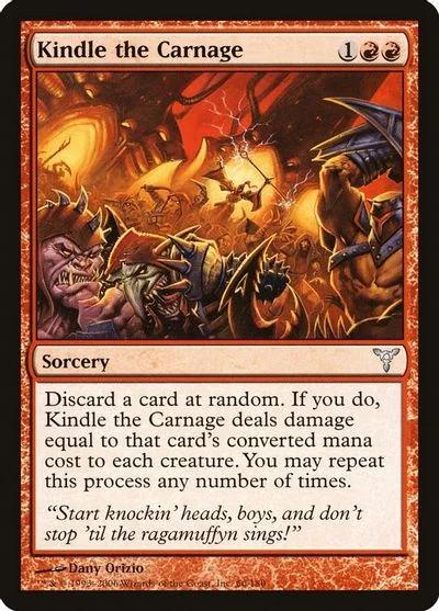 Kindle the Carnage [Foil]