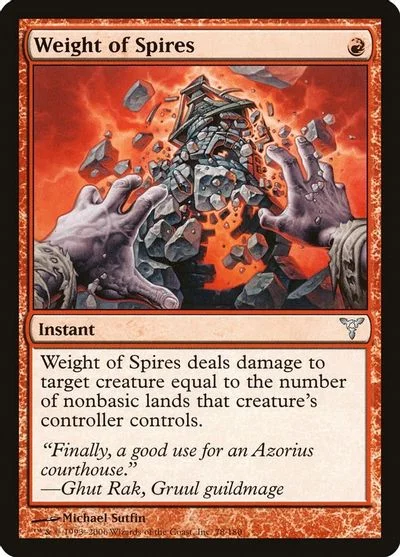 Weight of Spires [Foil]