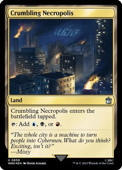 Crumbling Necropolis [Foil] #859