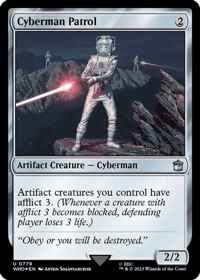 Cyberman Patrol [Foil] #1141