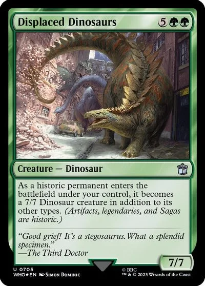 Displaced Dinosaurs [Foil] #705
