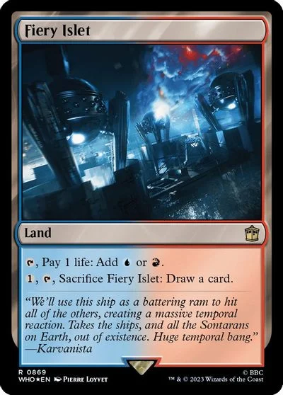 Fiery Islet [Foil] #1086
