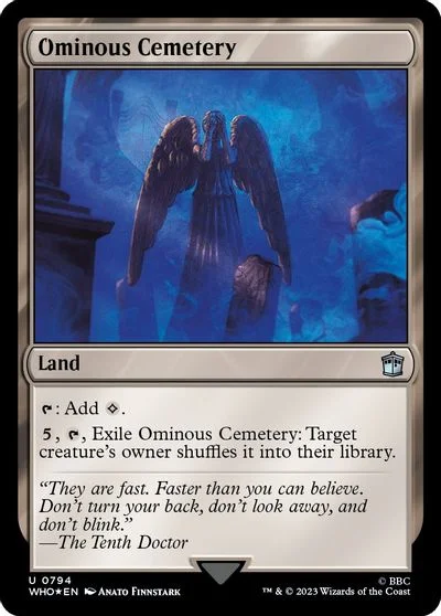 Ominous Cemetery [Foil] #794