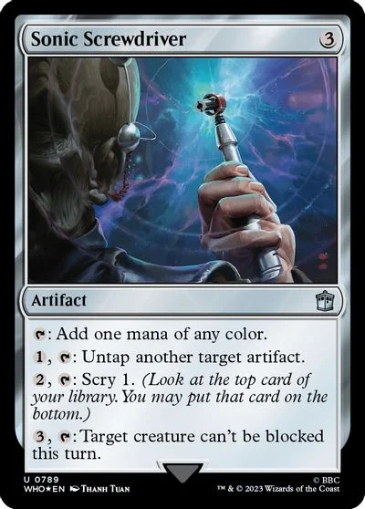 Sonic Screwdriver [Foil] #789