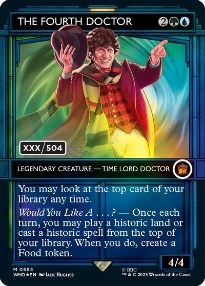 The Fourth Doctor [Foil] #1146