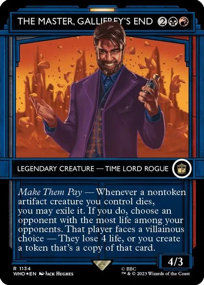 The Master, Gallifrey's End [Foil] #1134