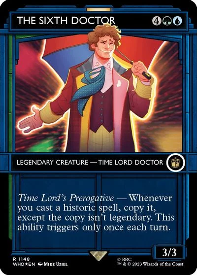 The Sixth Doctor [Foil] #1148