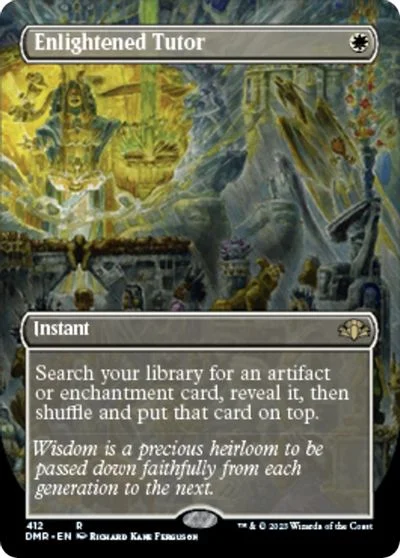 Enlightened Tutor [Borderless] #412