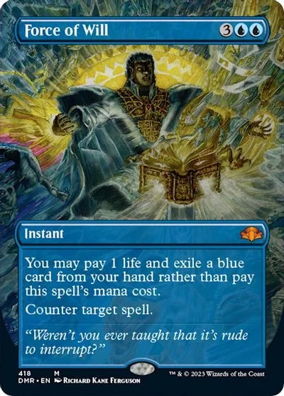 Force of Will [Borderless] #418