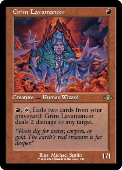 Grim Lavamancer [Retro]