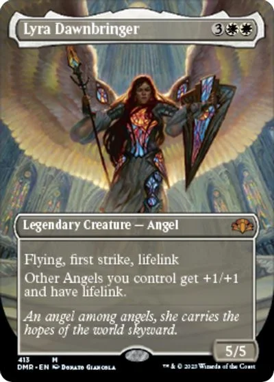 Lyra Dawnbringer [Borderless] #413