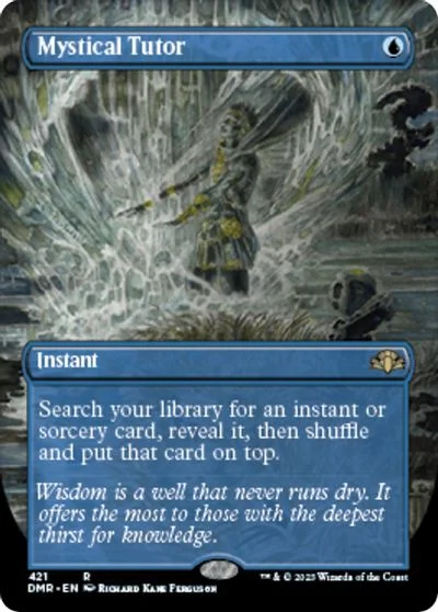 Mystical Tutor [Borderless Foil] #421