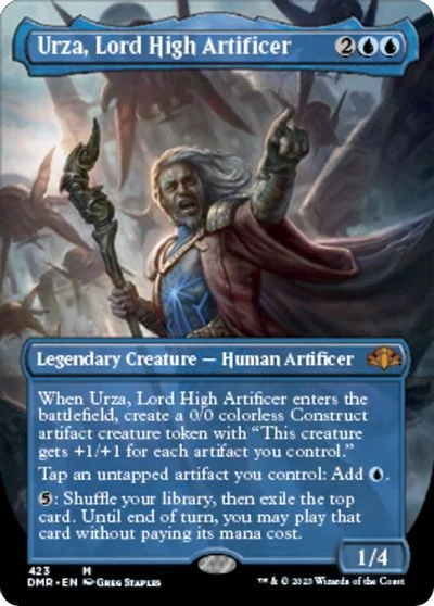 Urza, Lord High Artificer [Borderless] #423