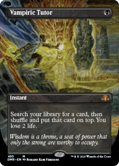 Vampiric Tutor [Borderless] #430
