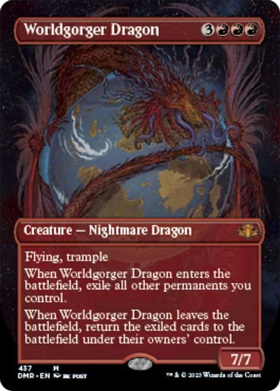 Worldgorger Dragon [Borderless] #437