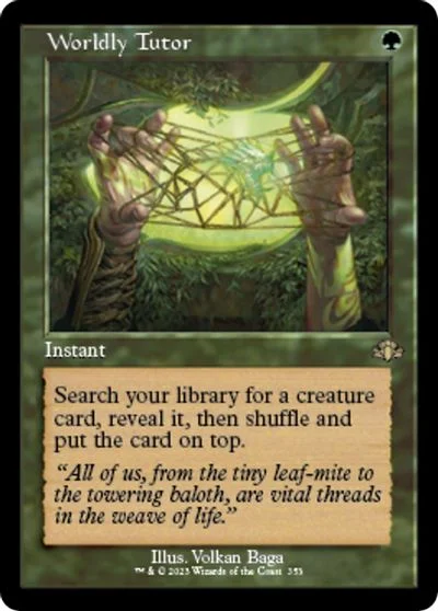 Worldly Tutor [Retro]