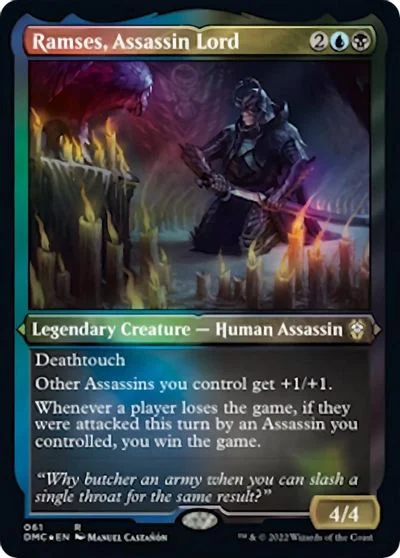 Ramses, Assassin Lord [Etched Foil] #61