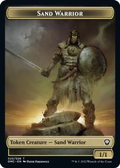Sand Warrior [Token] #20