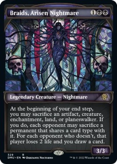Braids, Arisen Nightmare [Textured Foil] #329
