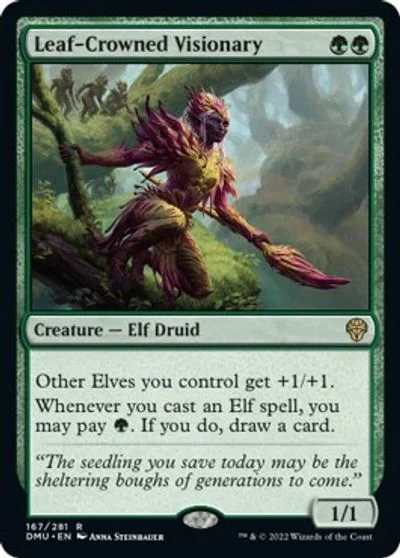 Leaf-Crowned Visionary #167