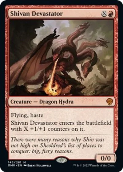 Shivan Devastator #143