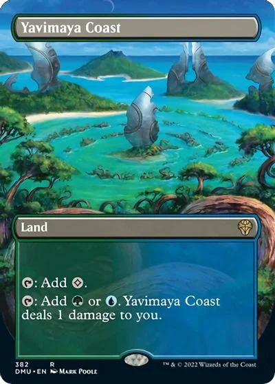 Yavimaya Coast [Borderless] #382