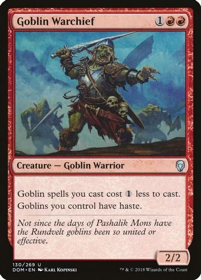 Goblin Warchief #130