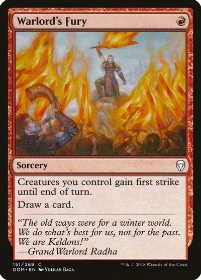 Warlord's Fury [Foil]