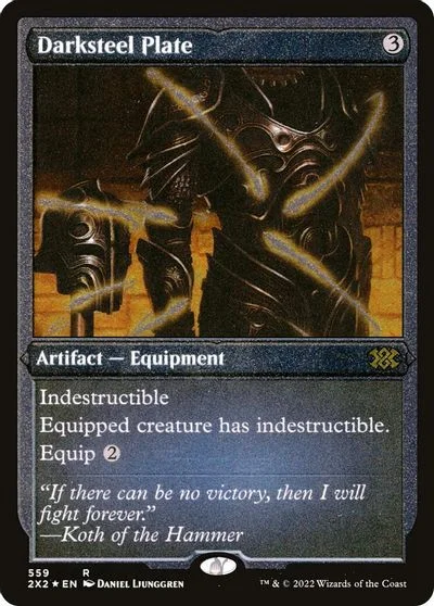 Darksteel Plate [Foil Etched]
