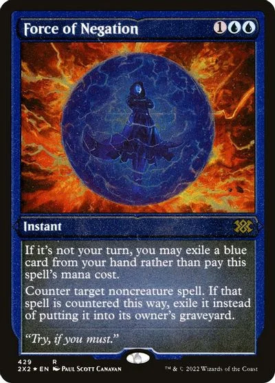 Force of Negation [Foil Etched] #429