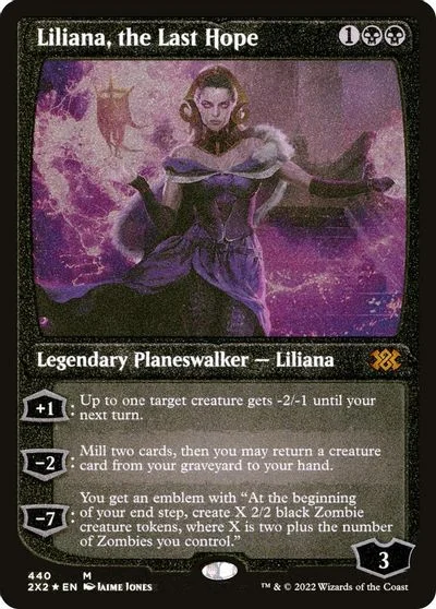 Liliana, the Last Hope [Foil Etched]