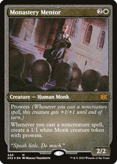 Monastery Mentor [Foil Etched]