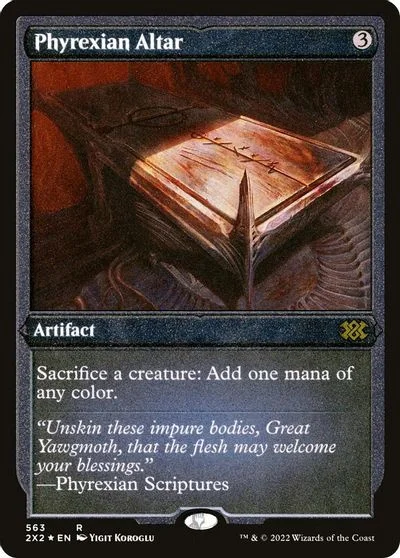 Phyrexian Altar [Foil Etched]