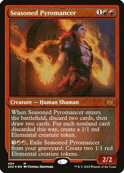 Seasoned Pyromancer [Foil Etched]
