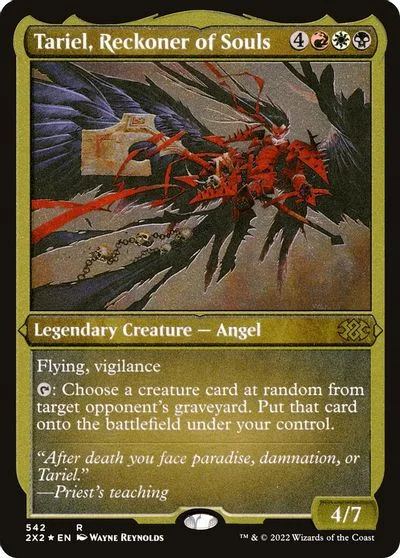 Tariel, Reckoner of Souls [Foil Etched]