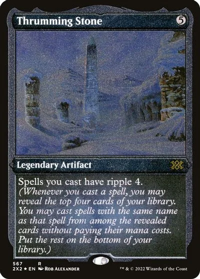Thrumming Stone [Foil Etched] #567