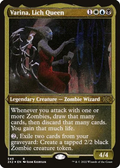 Varina, Lich Queen [Foil Etched] #549