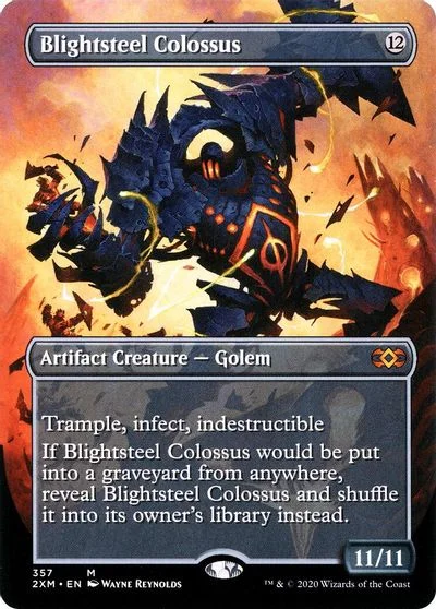 Blightsteel Colossus [Extended Art Foil] #357