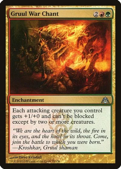 Gruul War Chant [Foil]