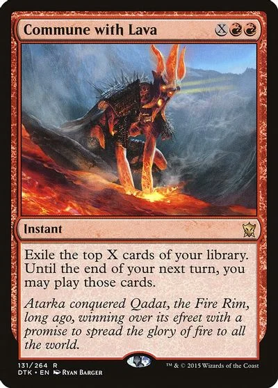Commune with Lava [Foil]