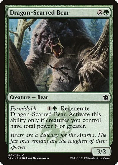 Dragon-Scarred Bear [Foil]
