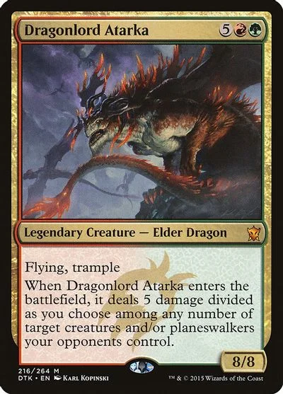 Dragonlord Atarka [Foil] #216